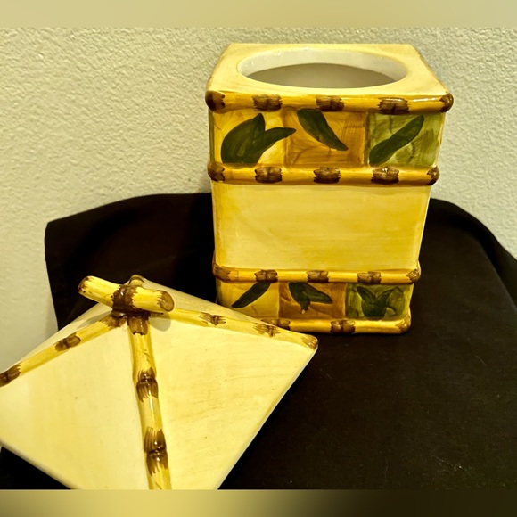 WCL 8.5” canister. Bamboo pattern - Picture 5 of 11